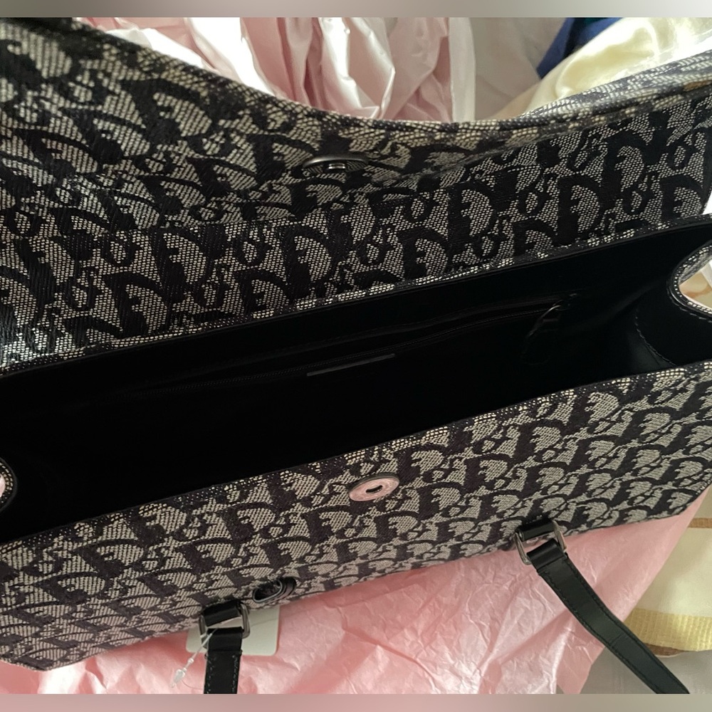 Dior Trotter Saddle monogram bag (rare) - Picture 4 of 6